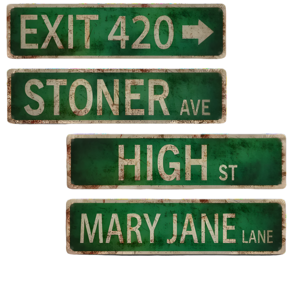 HighWay Hangs Street Signs