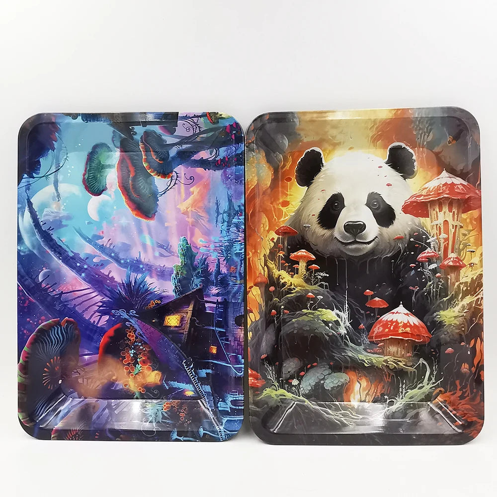 Graphic Rolling Tray