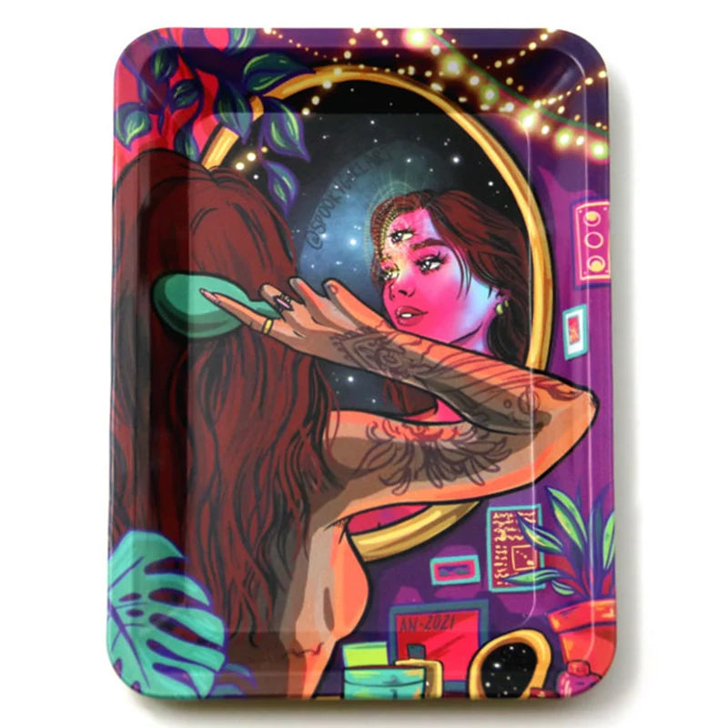 Graphic Rolling Tray