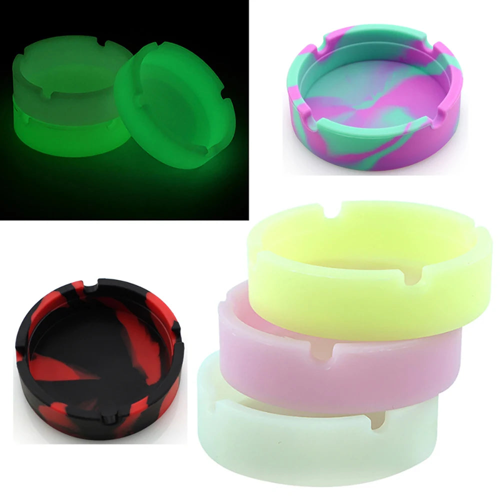 FlexiGlow Silicone Ashtray