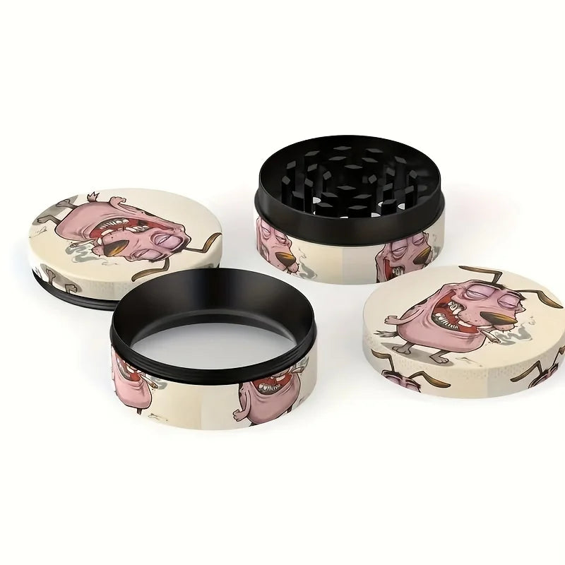 Cowardly Cartoon Herb Grinder