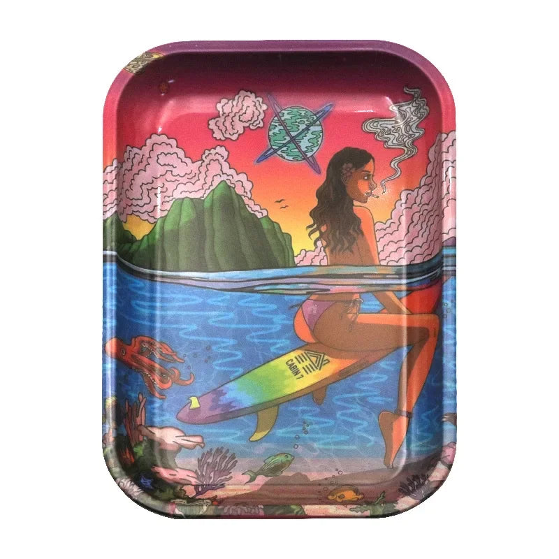Cosmic Drift Rolling Tray