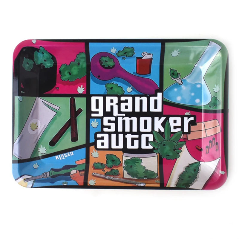 Graphic Rolling Tray