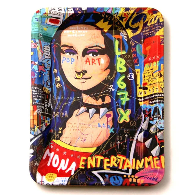 Graphic Rolling Tray