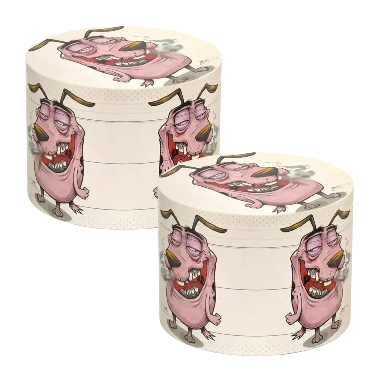 Cowardly Cartoon Herb Grinder
