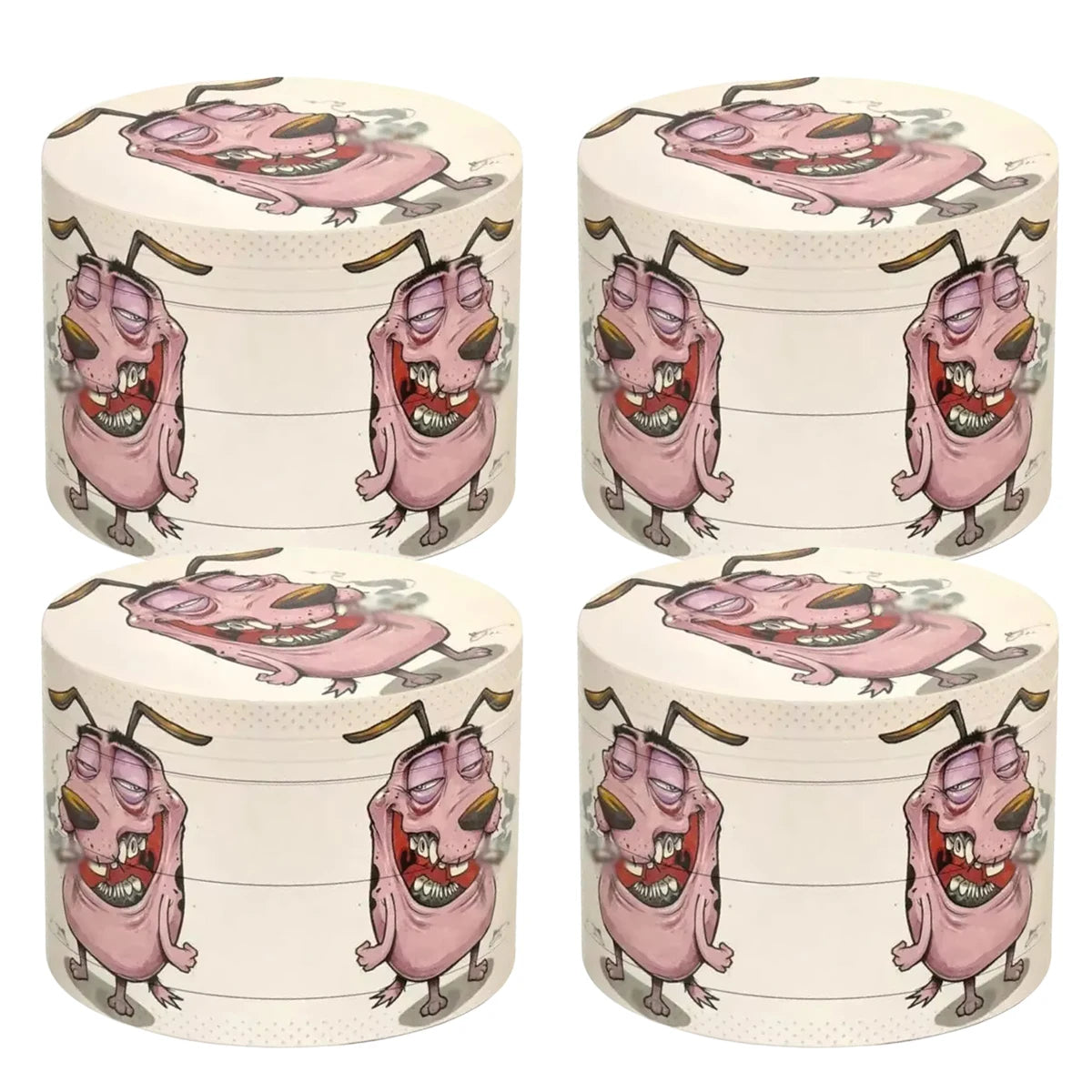 Cowardly Cartoon Herb Grinder